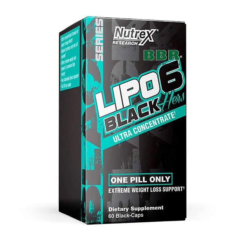 Жироспалювач Nutrex Lipo-6 Black Hers Ultra Concentrate 60 caps thumbnail popup