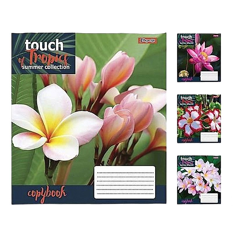 Зошит А5/96 лінія 1В Touch tropics, 5шт. в упаковці (M90471) thumbnail popup