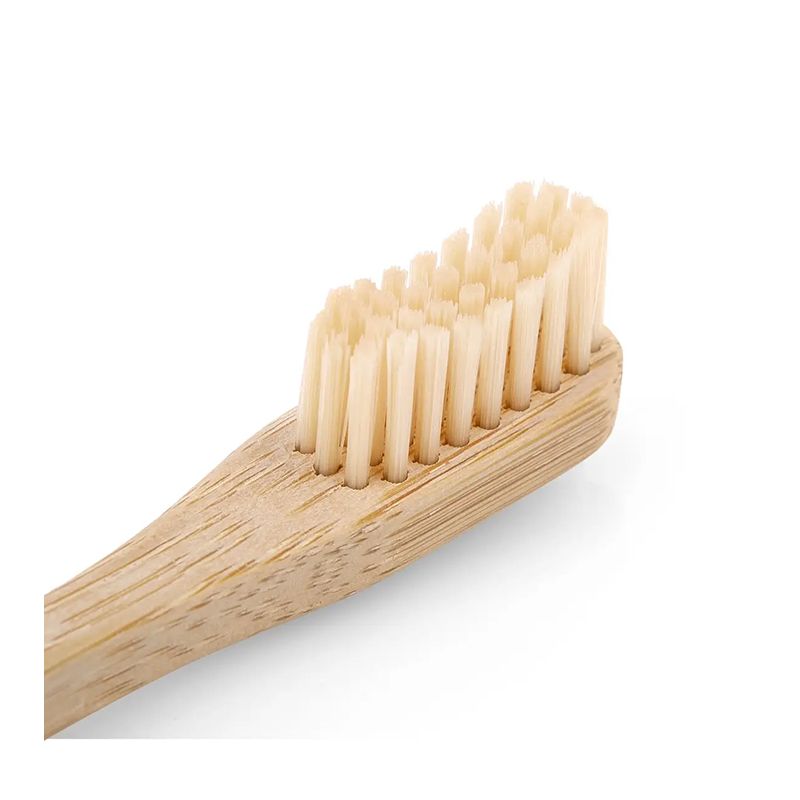 Зубна щітка бамбукова середньої жорсткості бежева thumbnail popup