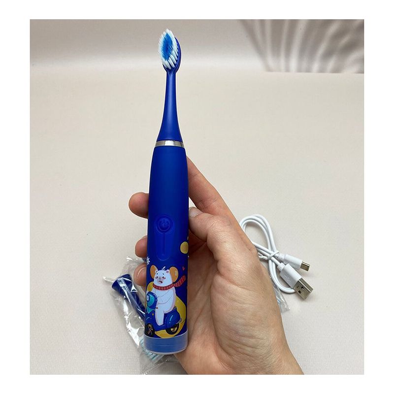 Зубна щітка електрична Wi XBL, звукова з 6 насадками, акумуляторна, мишка
 thumbnail popup