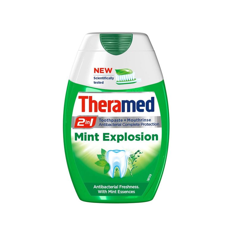 Зубна паста Theramed 2в1 Mint Explosion 75мл  thumbnail popup