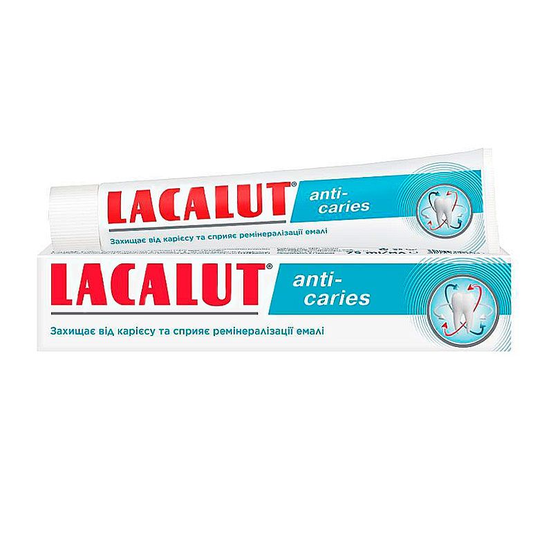 Зубная паста Lacalut Anti-caries 75 мл thumbnail popup