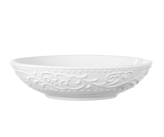 Тарілка супова Ardesto Olbia 20 см, White кераміка (AR2920WC)
