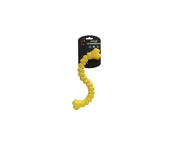 Іграшка AnimAll GrizZzly для собак, шнур мотиваційний, жовтий, 33 см(141311)