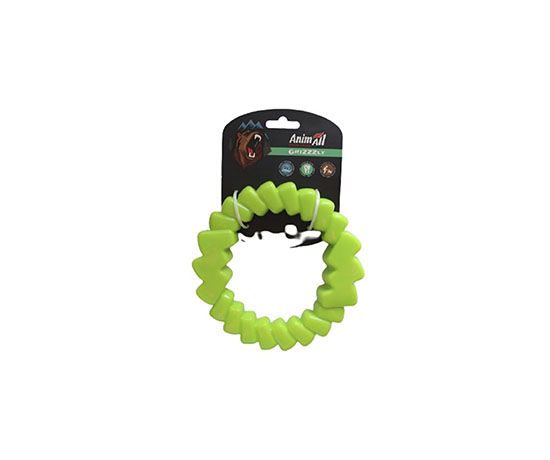 Іграшка AnimAll GrizZzly мотиваційне кільце green (141283)