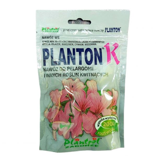 Добриво для пеларгоній і квітучих рослин Плантон K (Planton), 200г (304) - 1591