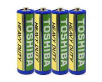 Батарейка TOSHIBA R6 сольова AA (пальчик), 1 уп (4шт) (4708) thumbnail popup