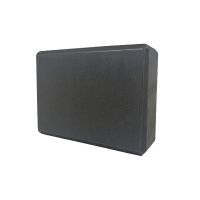 Блок для йоги EasyFit EVA, 23х15,5х7,5 см, чорний (EF-1818-B)  thumbnail popup