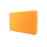 Блок для йоги EasyFit EVA, 23х15,5х7,5 см, помаранчевий (EF-1818-O)  thumbnail popup