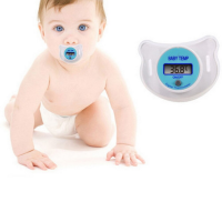 Дитячий електронний цифровий термометр соска для дітей BABY TEMP NJ-347 G (N3005) - 9740 thumbnail popup