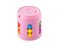 Головоломка банка спінер антистрес Cans Spinner Cube DD1808-25 М рожевий (N3987) thumbnail popup