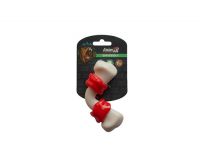 Іграшка AnimAll GrizZzly зігнута кісточка, червоно-біла(149164) thumbnail popup