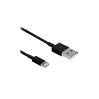 Кабель lightning USB 2.0 1 метр, чорний (151512) thumbnail popup