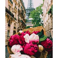 Картина за номерами 'Паризькими вулочками' 50*60 см (PNX6781)  thumbnail popup