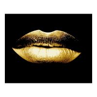 Картина за номерами 'Золоті губи (з золотими фарбами)' 50*60 см (PNX3060) thumbnail popup
