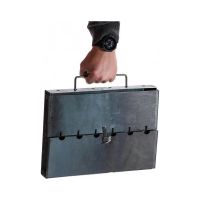 Мангал чемодан (валіза) на 6 шампуров, 2мм (ДхВхШ: 36х48х31),(МЧ-6/2)МП - 36739 thumbnail popup