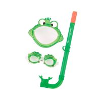 Набір для плавання дитячий, маска + трубка + окуляри, 3-6 років (513717) thumbnail popup