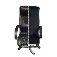 Чохол та підлокітники, MinkyHome, плюшевий, натяжний, на комп'ютерне крісло, чорний, (MH-376) - 44838 thumbnail popup