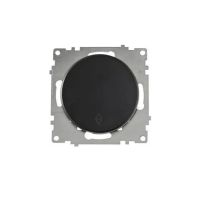 Перемикач OneKeyElectro одинарний, колір чорний (ОКЕ200102Ч) thumbnail popup
