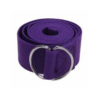 Ремінь для йоги EasyFit 183*3,8 см фіолетовий (EF-1830-V)  thumbnail popup