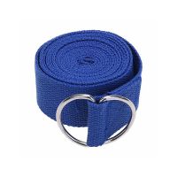 Ремінь для йоги EasyFit 183*3,8 см синій (EF-1830-Bll)  thumbnail popup