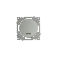 Вимикач OneKeyElectro, одинарний з підсвіткою, колір сірий (OKE201302С) МП thumbnail popup