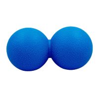 М'ячик масажний, EasyFit TPR, 12*6см, синій подвійний (EF-1062-Bl) thumbnail popup