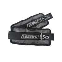 Обважнювачі EasyFit Metal, для ніг і рук з металом 2х0,5кг, чорний, сталева гранула (EF-AWTS-500)  thumbnail popup