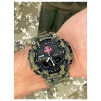 Тактичний багатофункціональний годинник Patriot 001 Tactic UA Коробка Camo(1080-1471-1)
 thumbnail popup