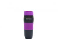 Термокружка Grunhelm з силіконовою накладкою фіолетовий 380 мл (GTC105) - 8976 thumbnail popup