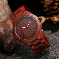 Годинник Uwood наручний дерев'яний (коричневий) - 13751 thumbnail popup
