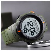 Водонепроний світлодіодний годинник з гравіюванням ЗСУ Skmei Army Green Tactic UA+Box (1080-1604) - 36371 thumbnail popup