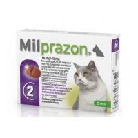 Пігулка Мілпразон для котів (2-8кг) 16мг/40мг. 1 таб. (151110) - 5617 thumbnail popup