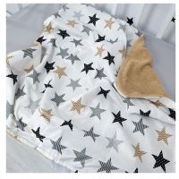 Рушник-куточок "Великі зірки" махровий для немовлят, 76*76 (ПМ-025-С) МП - 30042 thumbnail popup