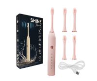 Зубна щітка Shine SC410 електрична   5 насадок, рожева (578725) - 18681 thumbnail popup