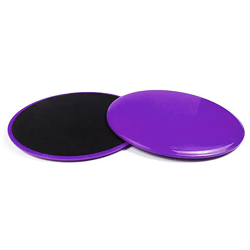 Диски для глайдинга EasyFit пара 17,5 см фіолетовий (EF-1851-V)  large popup