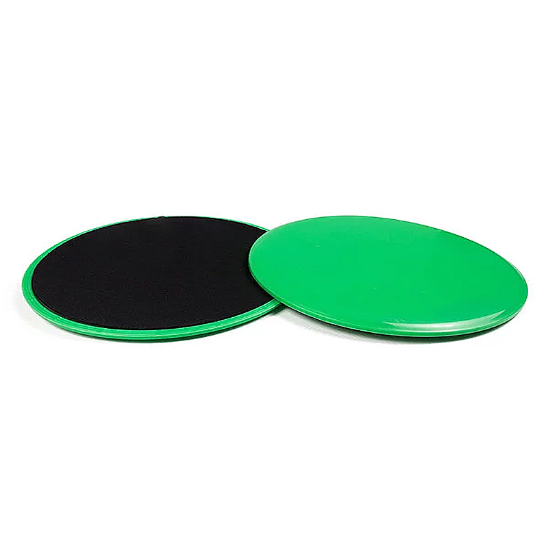 Диски для глайдинга EasyFit пара 17,5 см зелений (EF-1851-Gr)  large popup