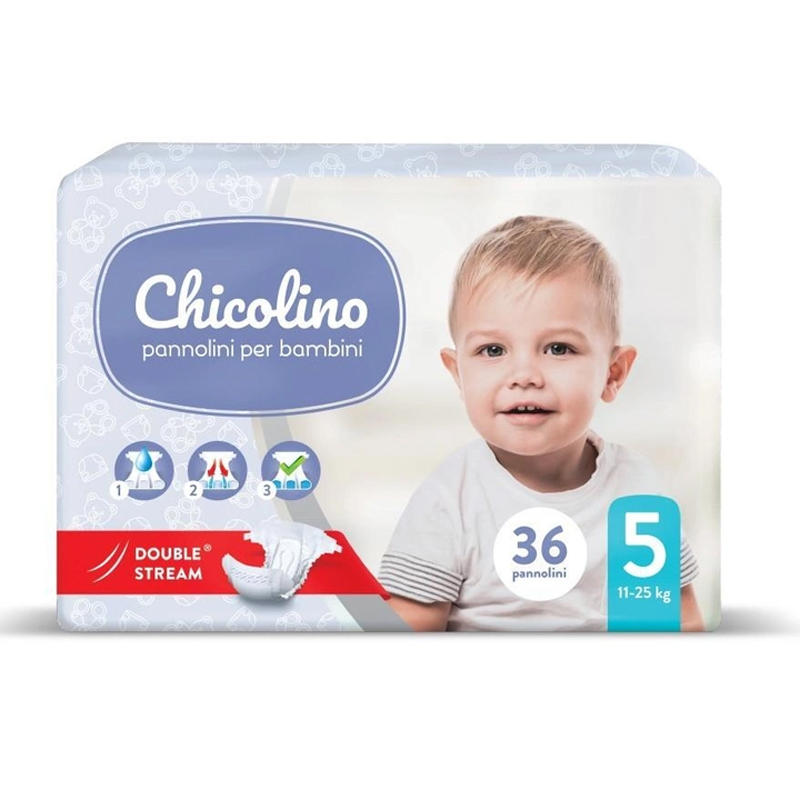Дитячі підгузники одноразові Chicolino 5 large popup