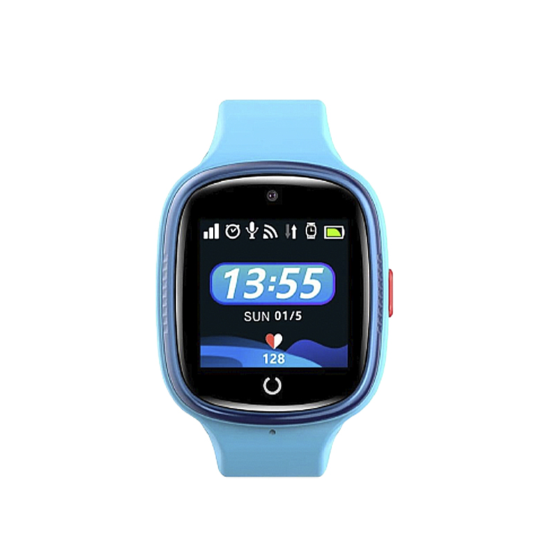 Дитячий смарт годинник Lemfo LT06, голосовим чатом, підтримкою 4G та GPS Синій (898246) large popup