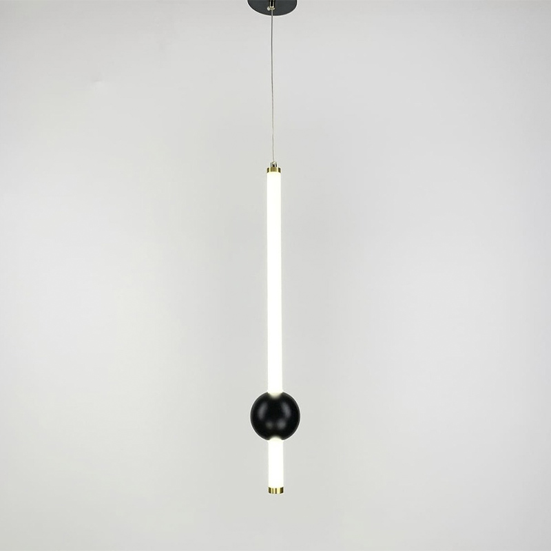 Дизайнерський світильник в чорному кольорі large popup