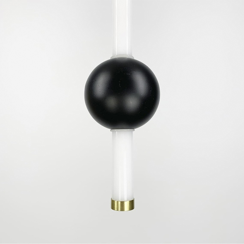 Дизайнерський світильник в чорному кольорі large popup