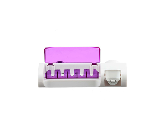 Дозатор зубної пасти BRUSH STERILIZER з тримачем щіток, УФ стерилізатор(5577) large popup