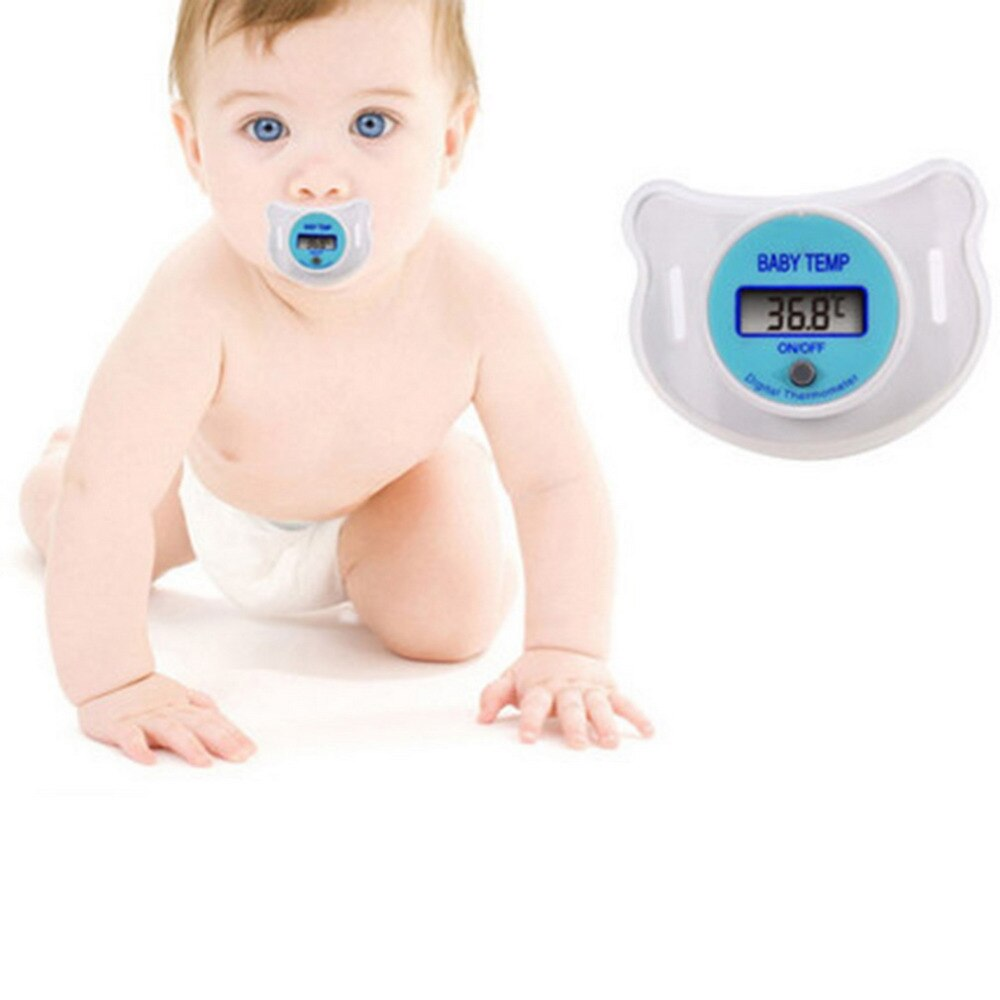 Дитячий електронний цифровий термометр соска для дітей BABY TEMP NJ-347 G (N3005) - 9740 large popup