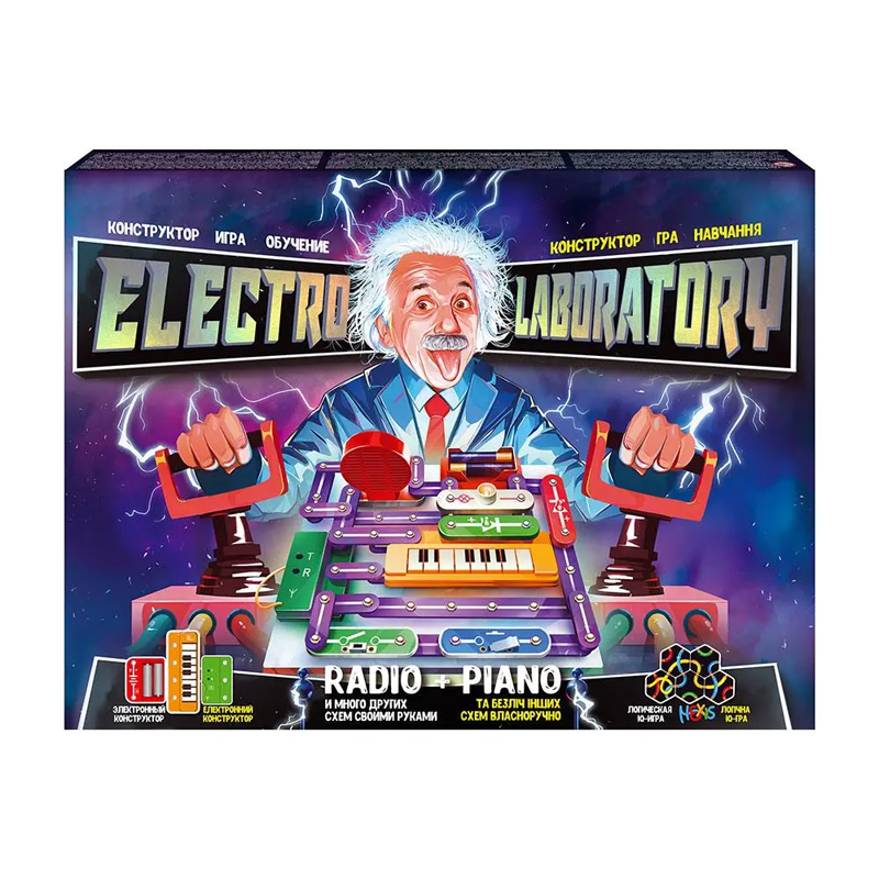 Електронний конструктор 'Electro Laboratory. Radio Piano' (ДТ-ОО-09388) large popup