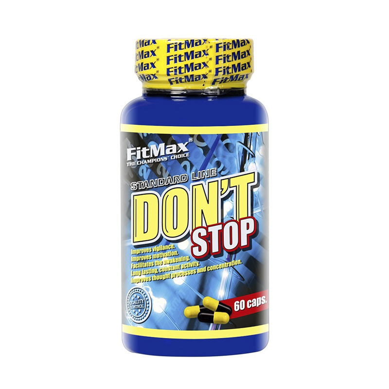 Енергетик FitMax Don't Stop 60 caps large popup