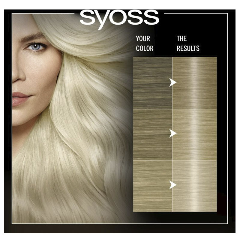 Фарба для волосся Syoss Oleo Intense 10-50 димчастий блонд, 115мл (12983) large popup