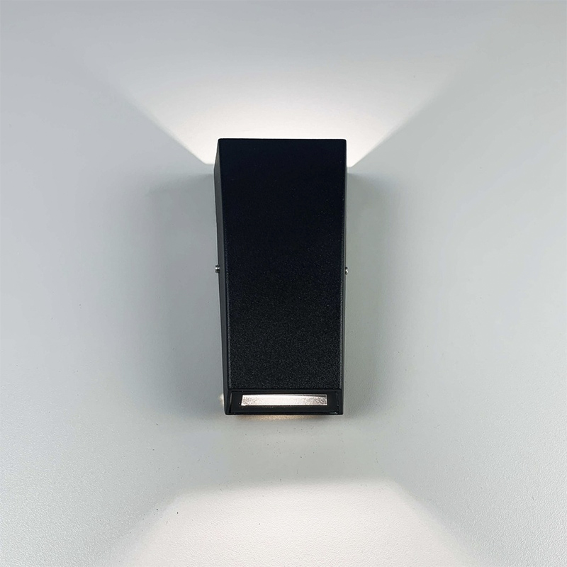 Фасадний світильник прямокутної форми з двостороннім світлом large popup