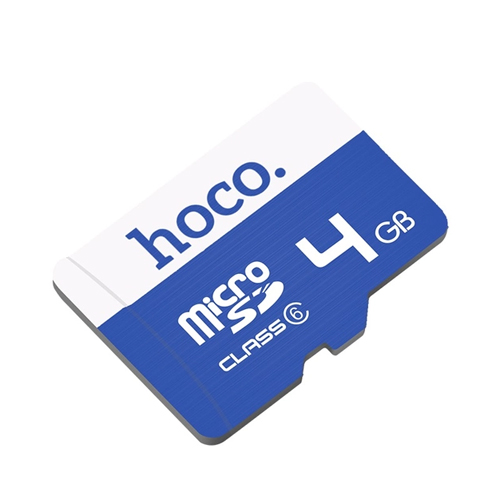 Карта пам'яті Hoco MicroSD, 4GB 6 Class 40Mb/s без адаптера large popup