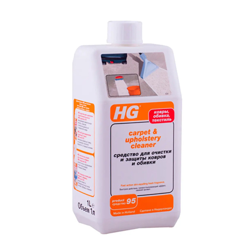 Засіб HG для очистки і захисту килимів і оббивки, 1000мл (104085) large popup