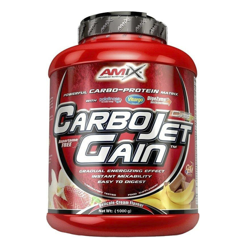 Гейнер Amix Nutrition CarboJet® Gain 1000g (Strawberry) large popup